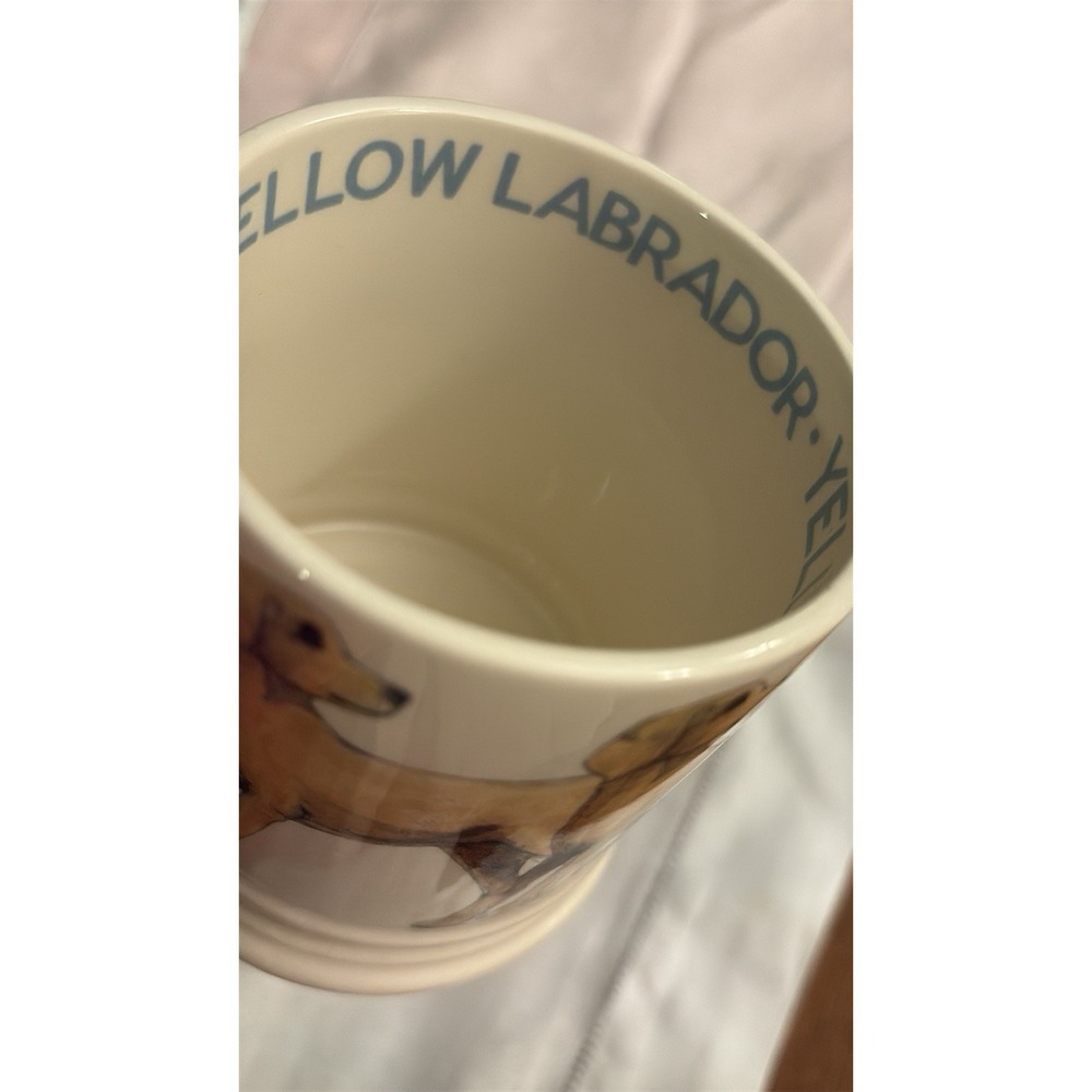 Emma Bridgewater Supporting Help For Heroes Yellow Labrador Coffee Mug Half Pint - Picture 10 of 16